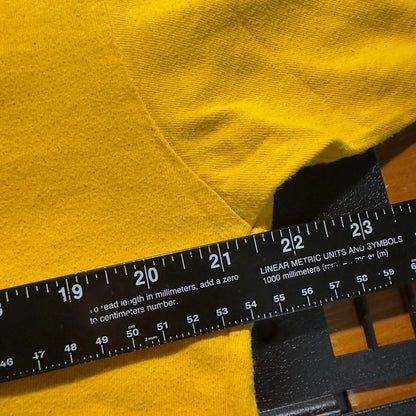 Old Varsity Brand NDSU Bison T-Shirt Mens Large Yellow