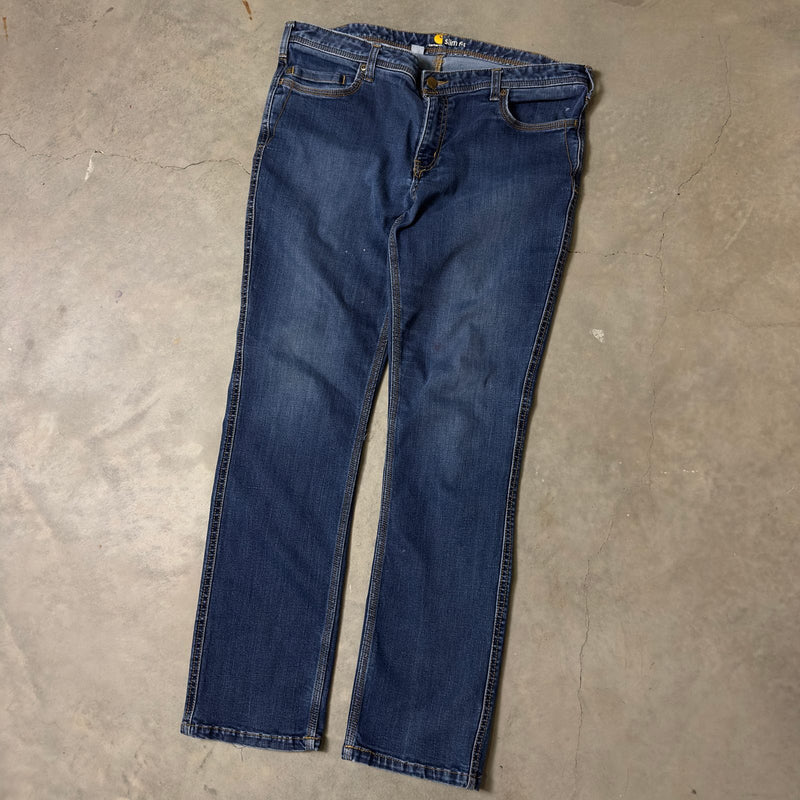 Carhartt Slim Fit Jeans Kids Size 18 Regular Blue