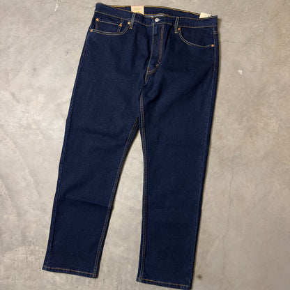 NWT Levi's 502 Taper Mens Stretch Jeans W38 L30 Dark