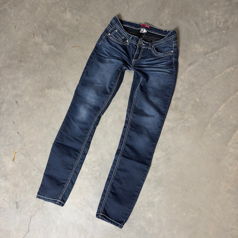 Y2K Bongo Skinny Jeans Womens 9 Low Rise