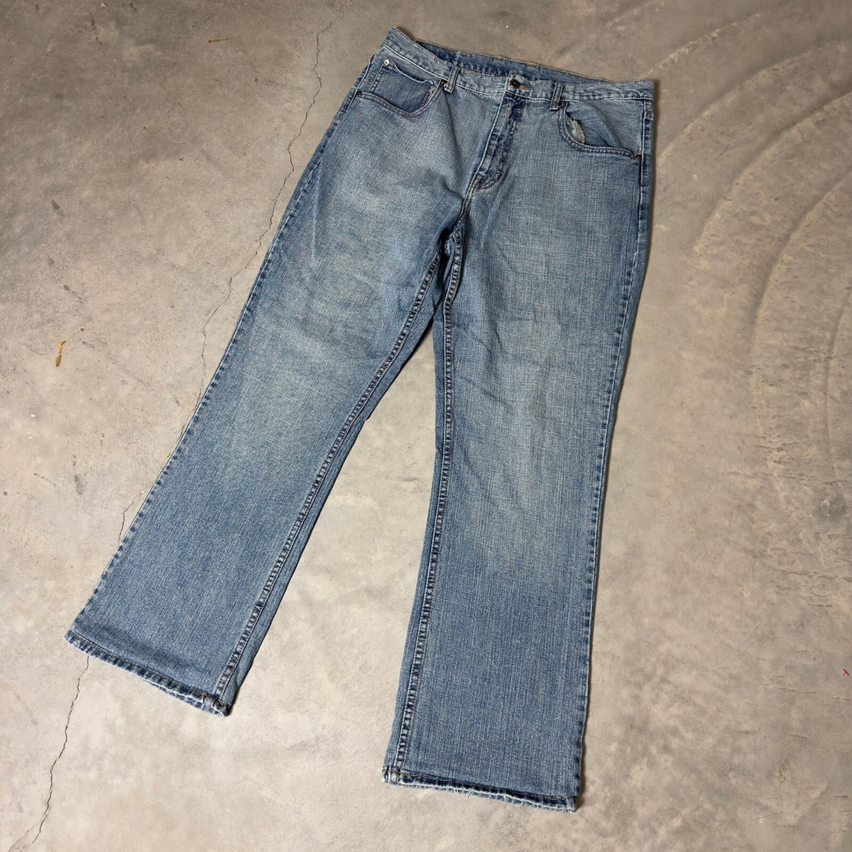 Vintage Arizona Jean Co Bootcut Jeans Mens 36x34 Blue
