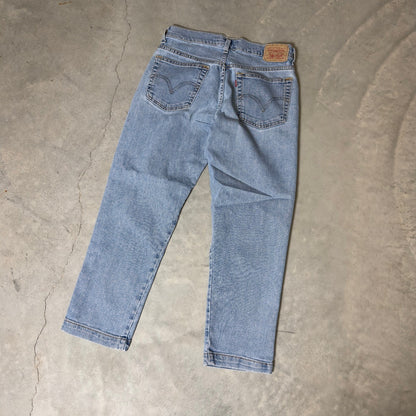 Vintage Y2K Levi's Classic Slim Stretch Jeans Womens 8 MIS