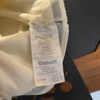 Carhartt Thermal Pants Mens XL Natural Baggy Base Layer K229
