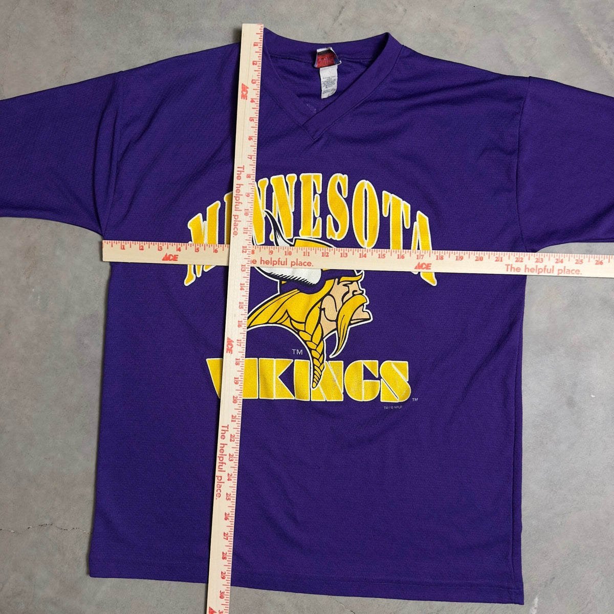 Vintage Sport Attack Mens L Purple Randy Moss Vikings Jersey