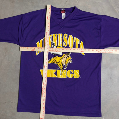 Vintage Sport Attack Mens L Purple Randy Moss Vikings Jersey