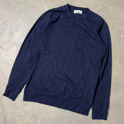 Stone Island Crewneck Sweatshirt Mens XL Navy Heavyweight