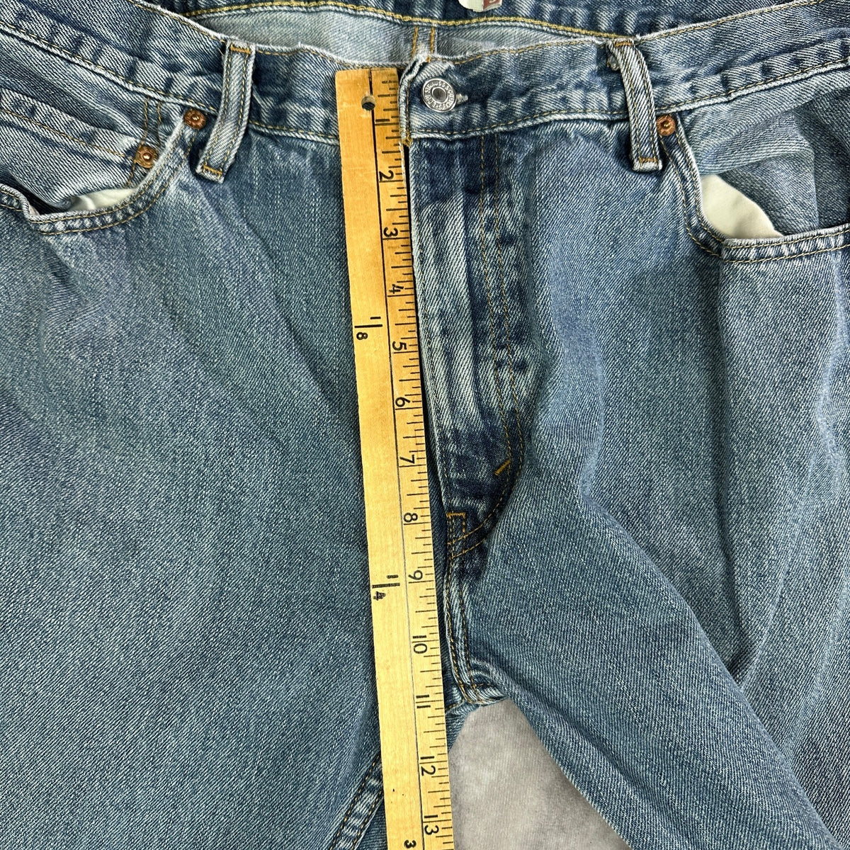 Vintage Levi's 505 Mens 36x36 Blue Straight Jeans