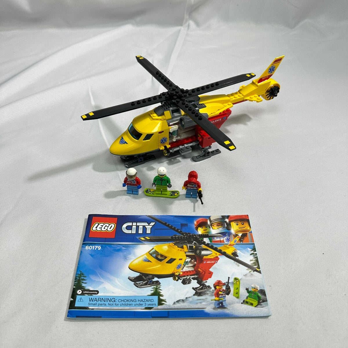 LEGO City 60179 Ambulance Helicopter Set