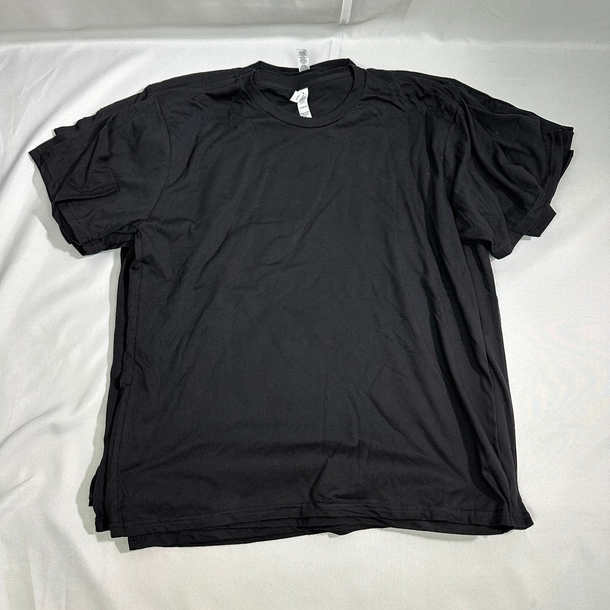 NWT Royal Apparel Men's 2XL Black T-Shirt Lot of 7 USA Made