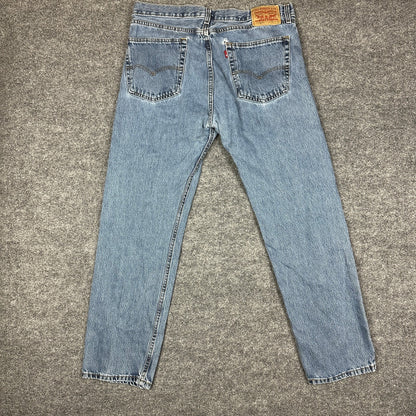 Vintage Levi's 505 Mens 36x32 Blue Denim Jeans