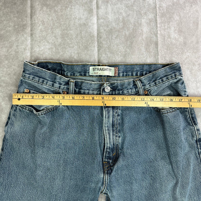 Vintage Levi's 505 Mens 36x36 Blue Straight Jeans