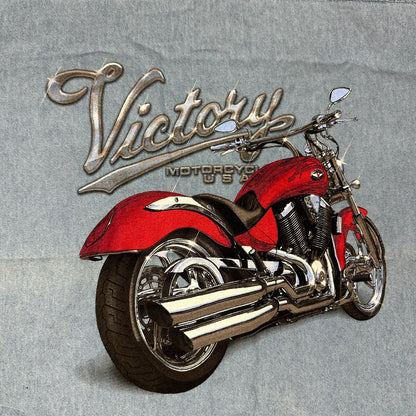 Biker's Edge Denim Vest Mens 2XL Victory Motorcycle