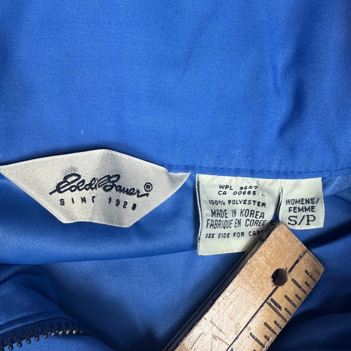 Eddie Bauer Jacket Women S Blue Hooded Parka Coat Vintage