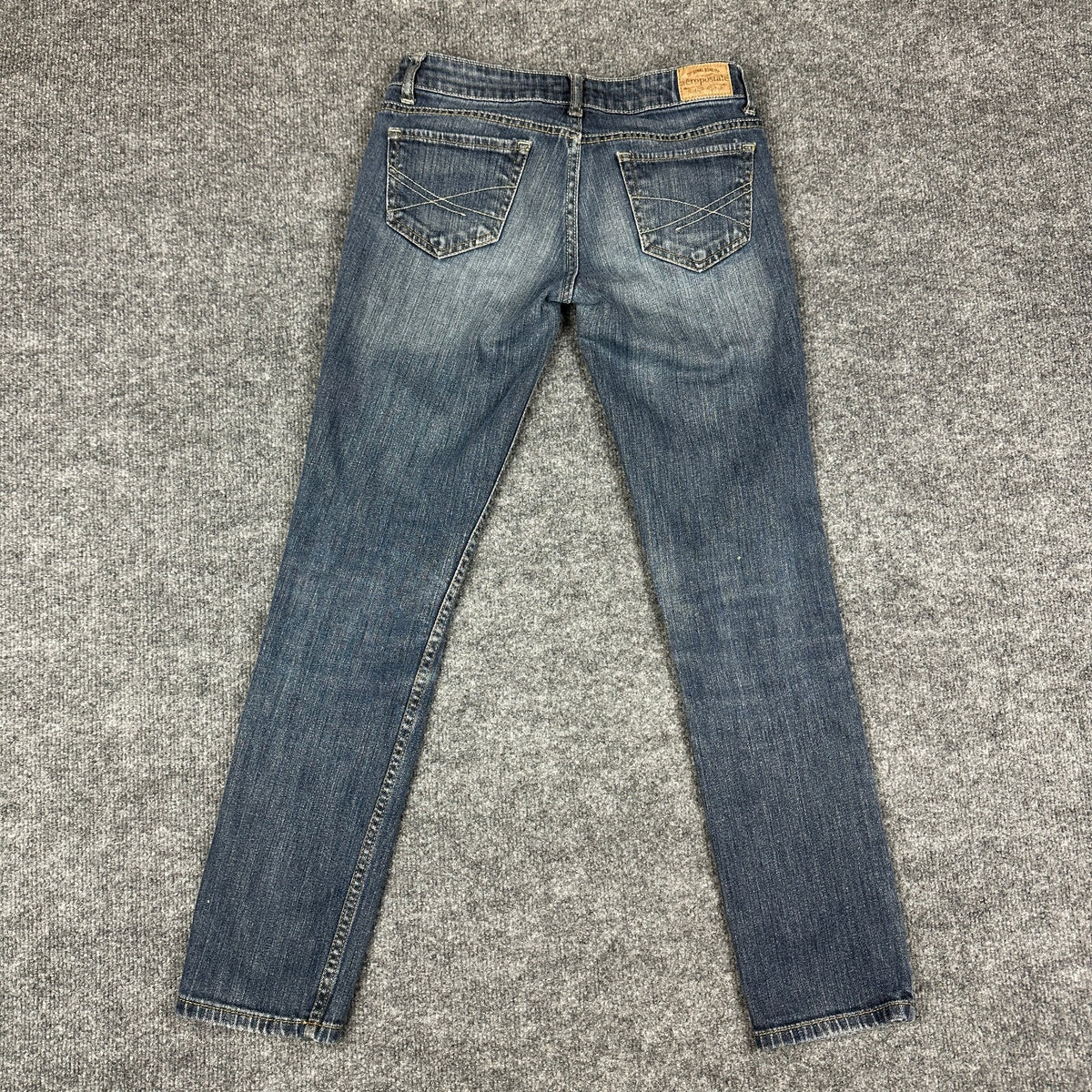 Aeropostale Bayla Skinny Womens 0 Blue Jeans 26