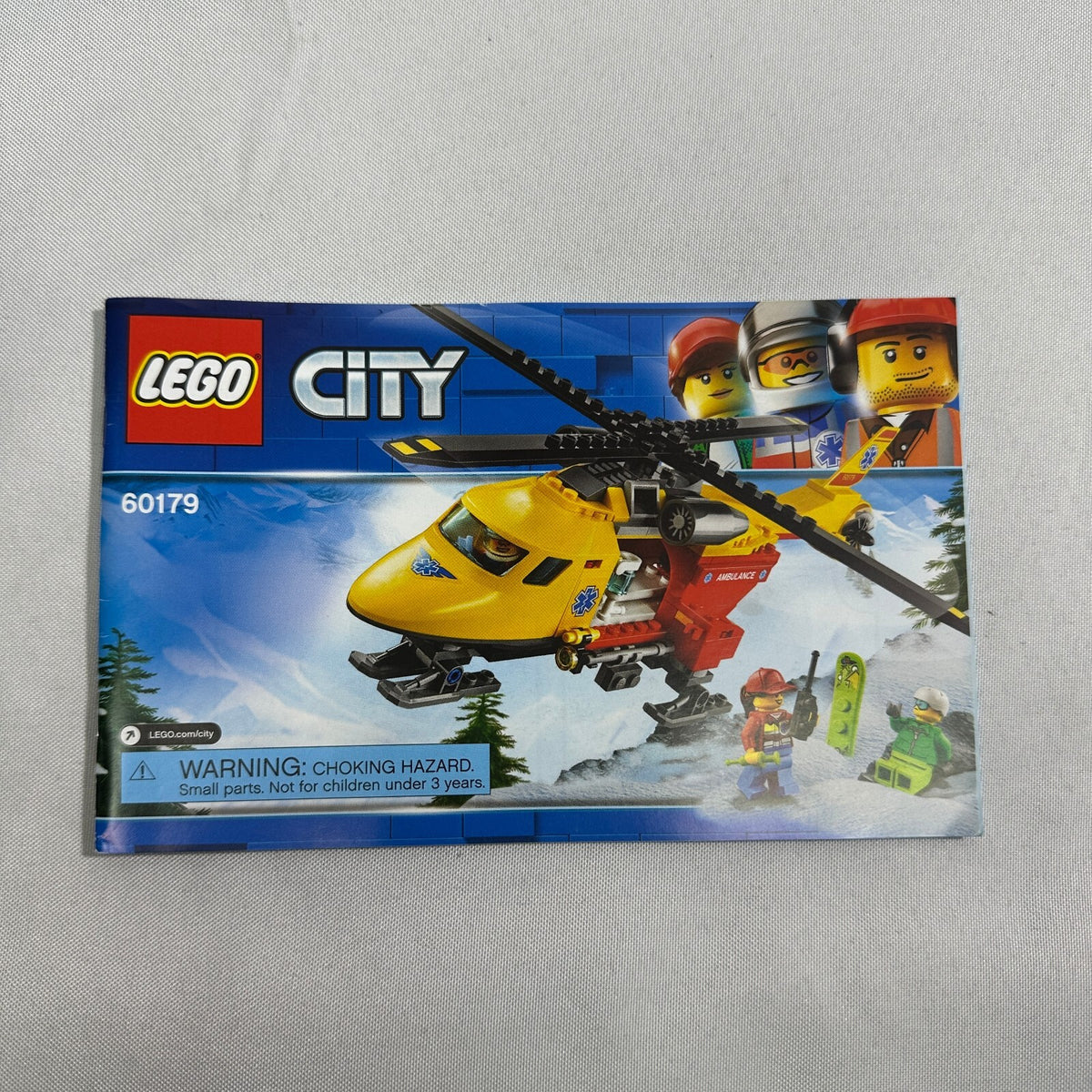 LEGO City 60179 Ambulance Helicopter Set