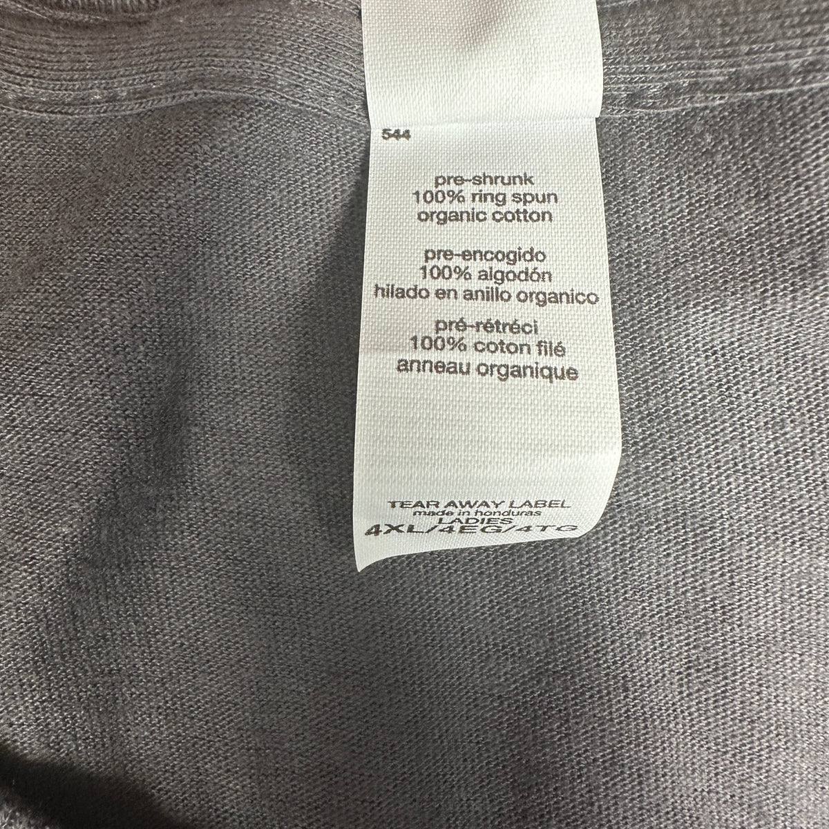 NWT Port & Company Womens 4XL T-Shirt Gray