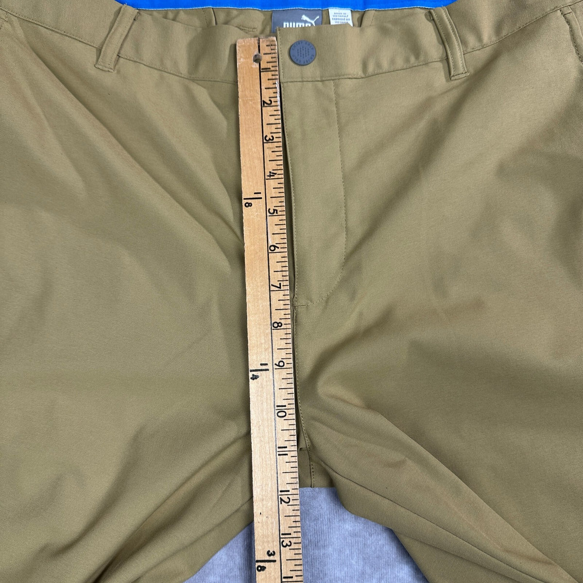 Puma Golf Mens Khaki Pants 36x30 Casual Fit