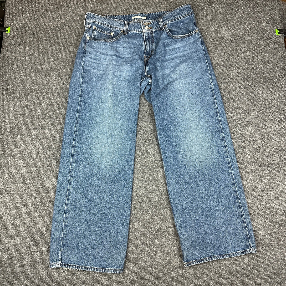 Vintage Levi's Jeans Mens 33x32 Blue Baggy Superlow