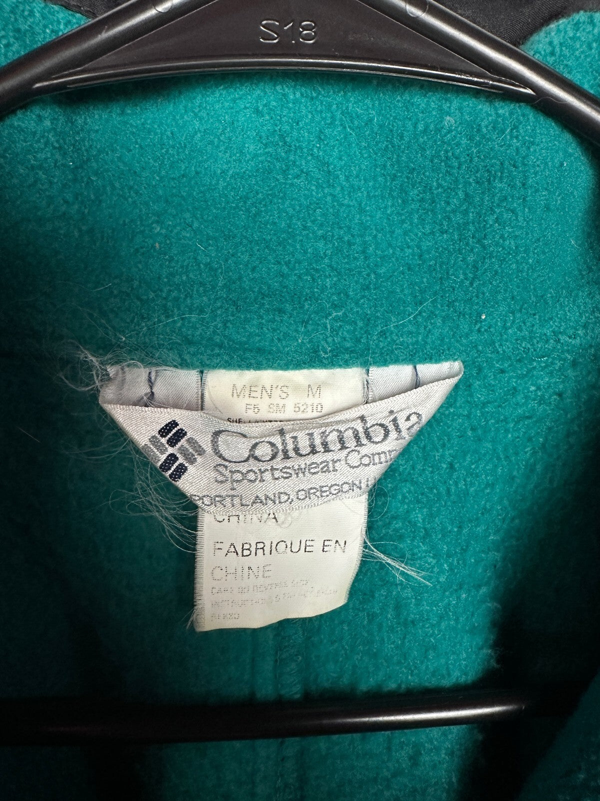 Columbia Mens M Long's Peak Black Blue Jacket