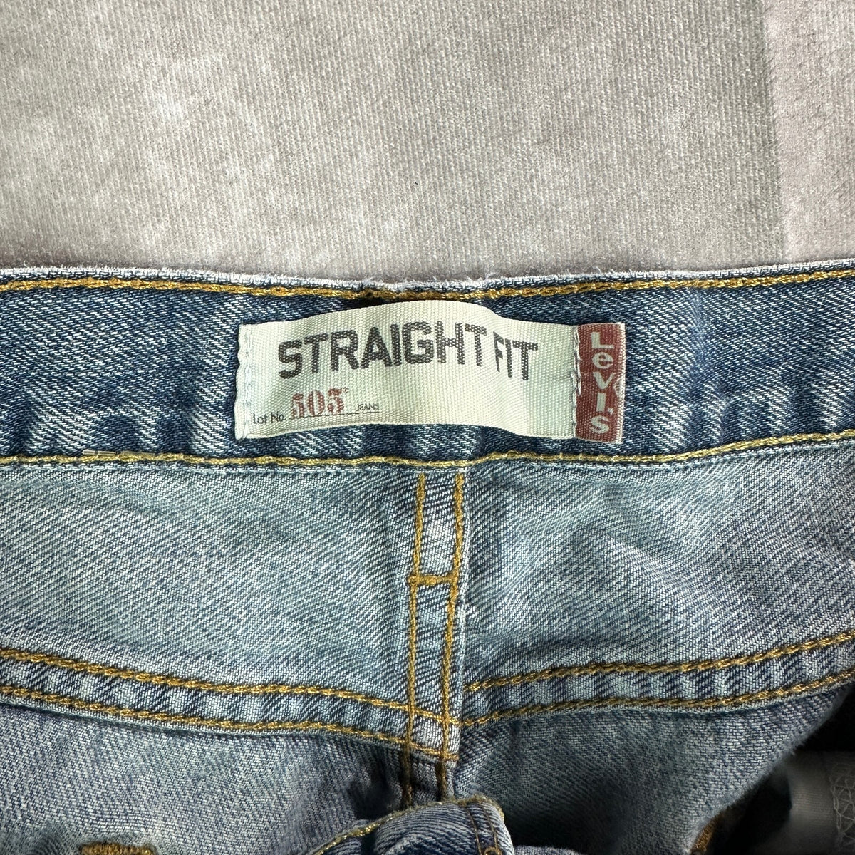 Vintage Levi's 505 Mens 36x36 Blue Straight Jeans