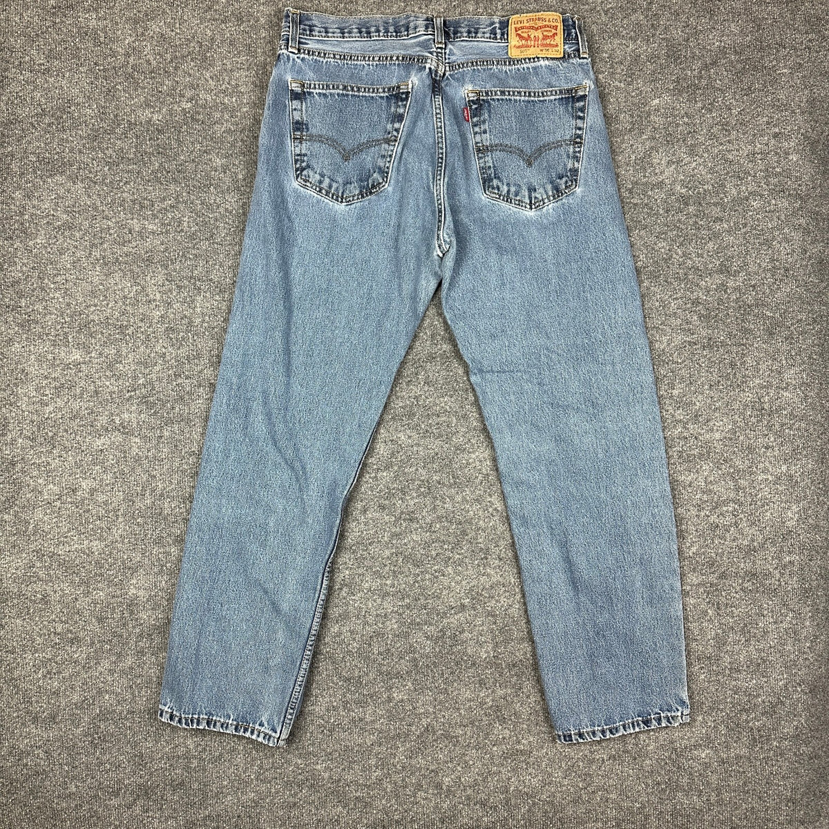 Vintage Levi's 505 Mens 36x32 Blue Denim Jeans