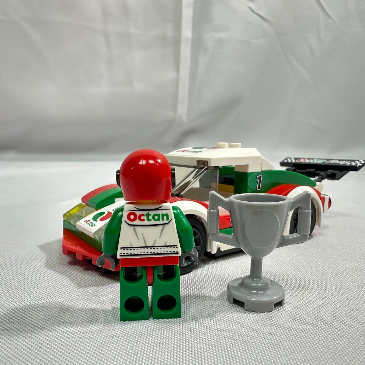 LEGO City Race Car Set 60053 with Minifigure and Trophy
