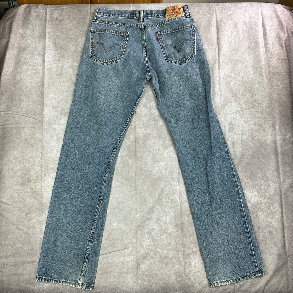 Vintage Levi's 505 Mens 36x36 Blue Straight Jeans