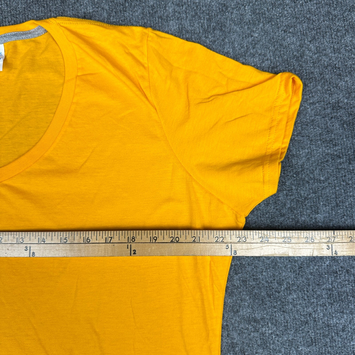 Lot of 2 Port & Company LPC381V V-Neck Womens XL Gold NWT