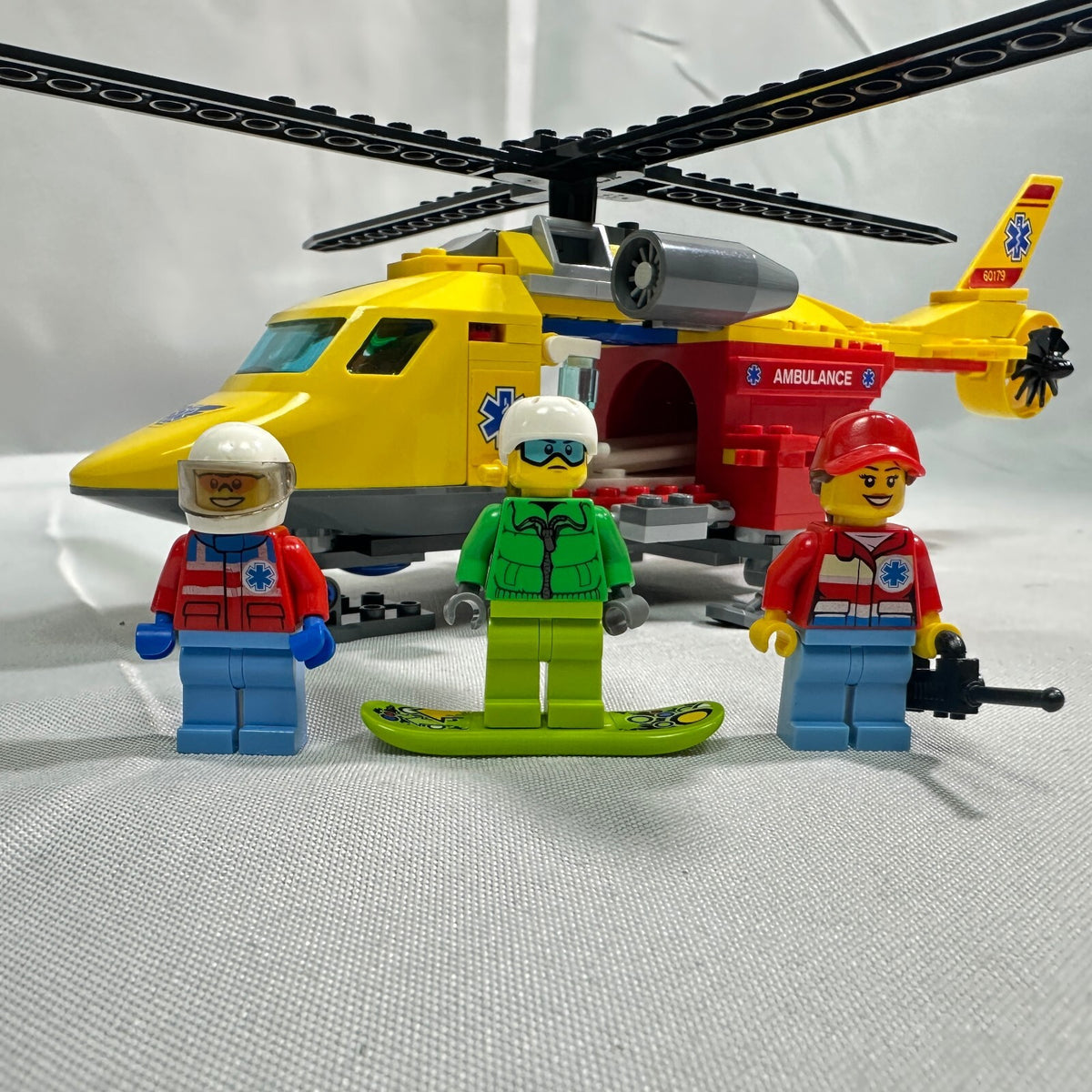LEGO City 60179 Ambulance Helicopter Set