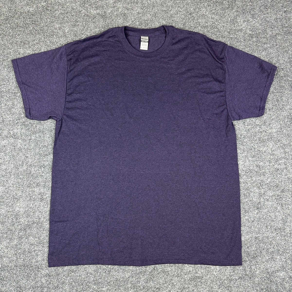 Gildan G5000 Heavy Cotton T-Shirt Mens XL Heather Purple NWT