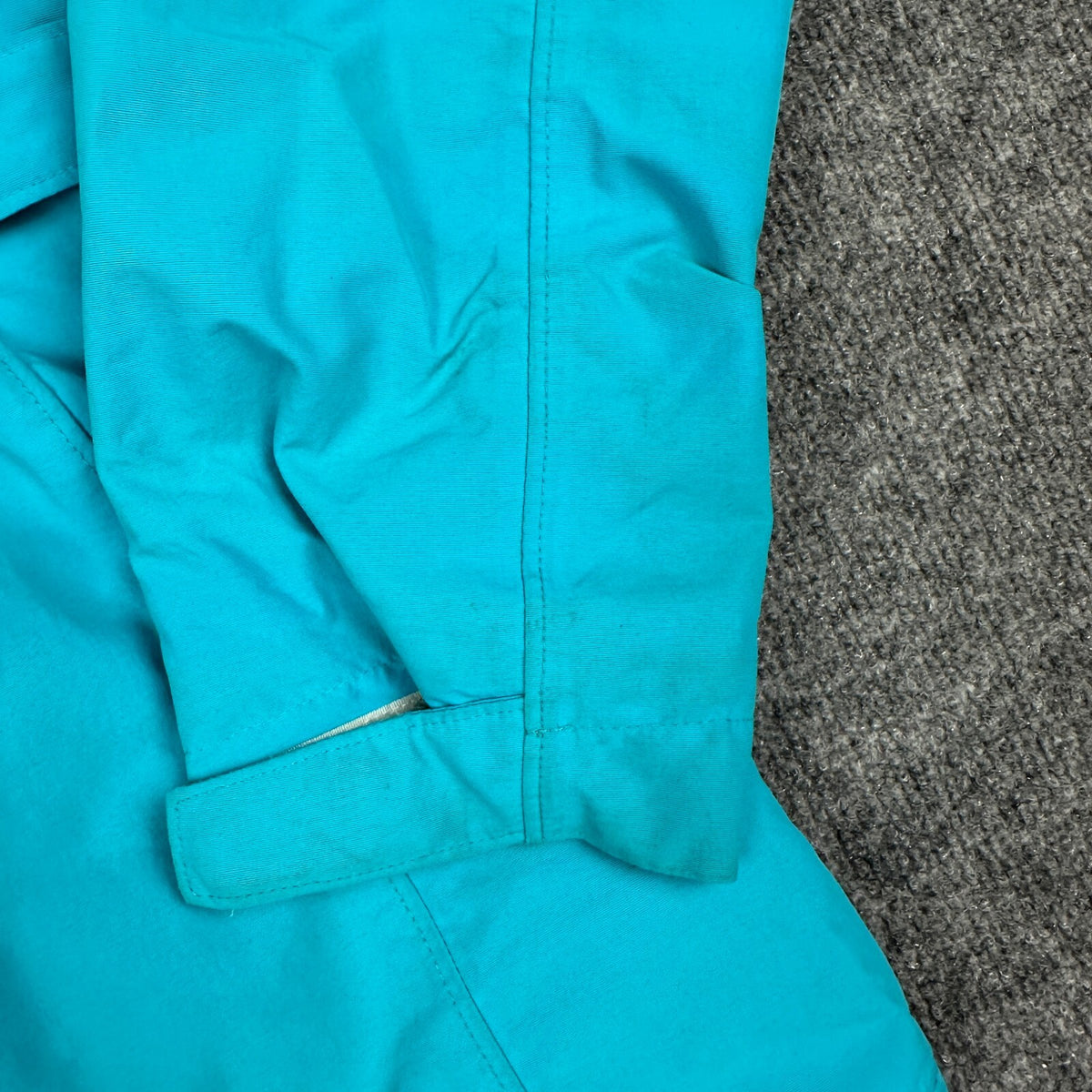 Lands' End Girls Large 14 Blue Hooded Jacket Lightweight