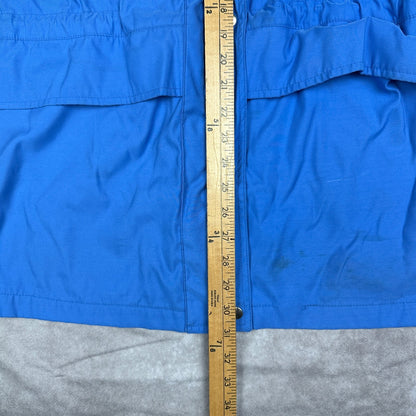 Eddie Bauer Jacket Women S Blue Hooded Parka Coat Vintage