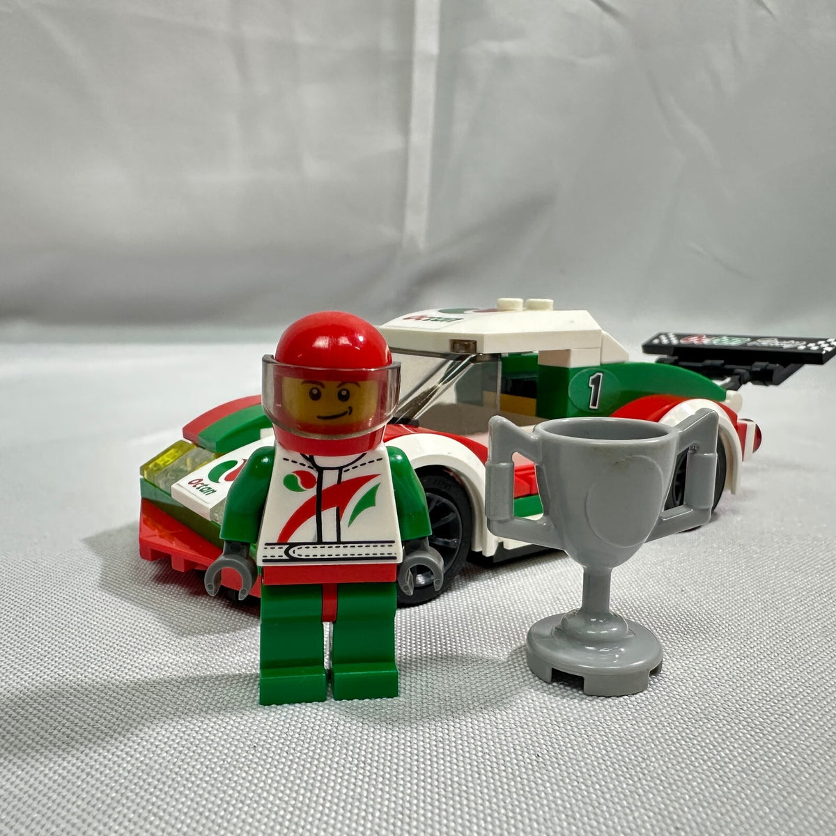 LEGO City Race Car Set 60053 with Minifigure and Trophy