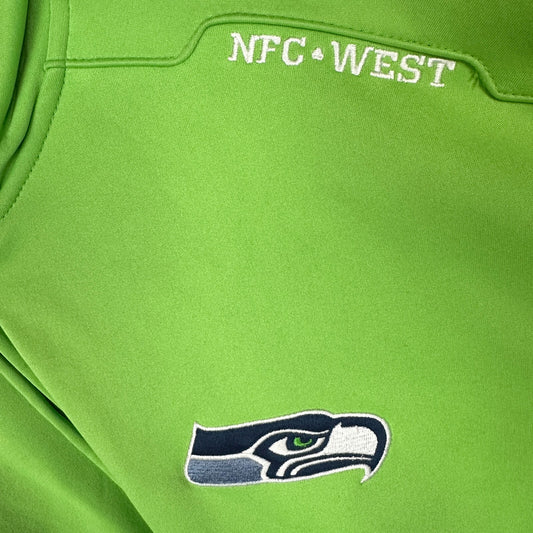 Reebok NFL Seattle Seahawks Men's 2XL Hoodie Green Navy