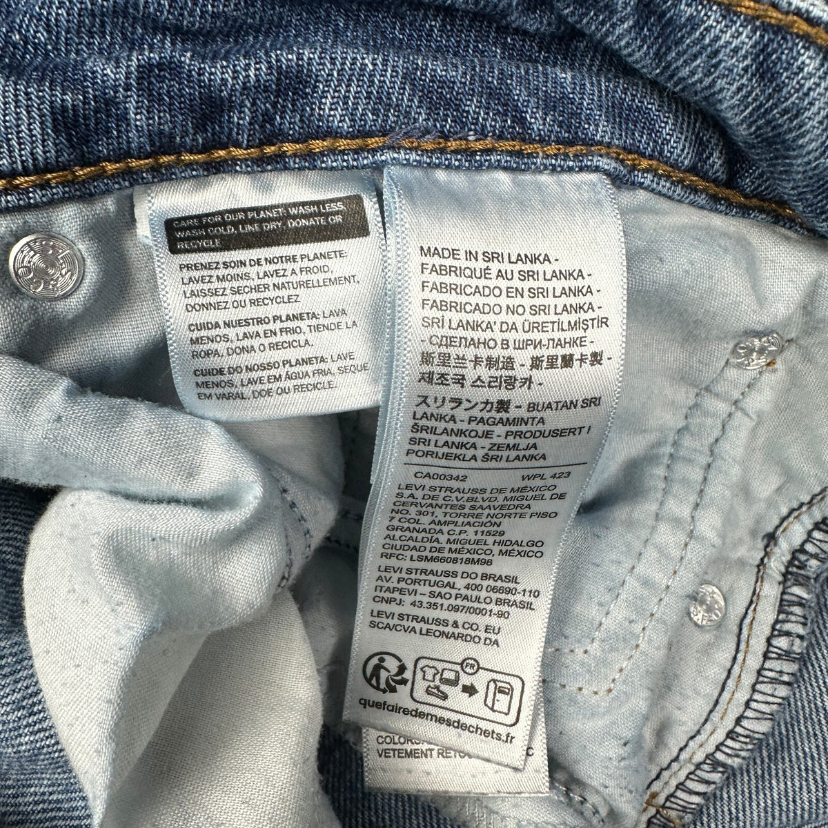 Vintage Levi's Jeans Mens 33x32 Blue Baggy Superlow