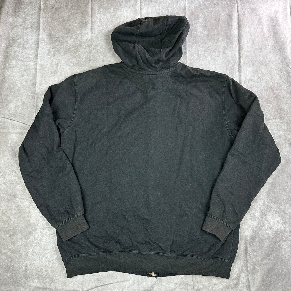 Vintage Carhartt Full Zip Hoodie Men's Large Black Workwear
