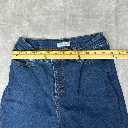 Levis 512 Perfectly Slimming Bootcut Jeans Womens 8M Blue