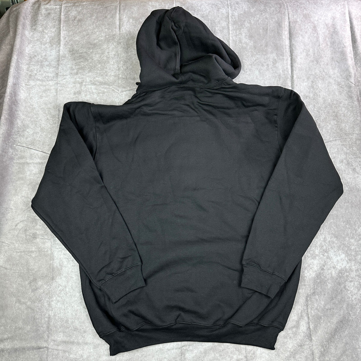 NWT Bayside Mens XL Black Hoodie Casual Sweatshirt USA Made