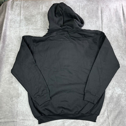 NWT Bayside Mens XL Black Hoodie Casual Sweatshirt USA Made