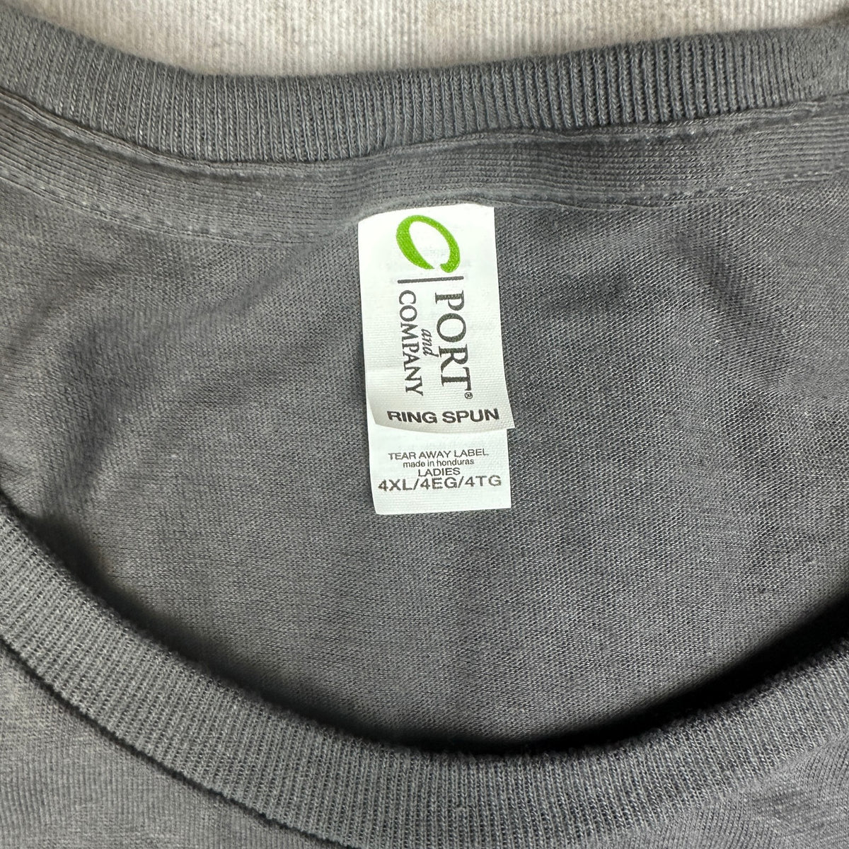 NWT Port & Company Womens 4XL T-Shirt Gray