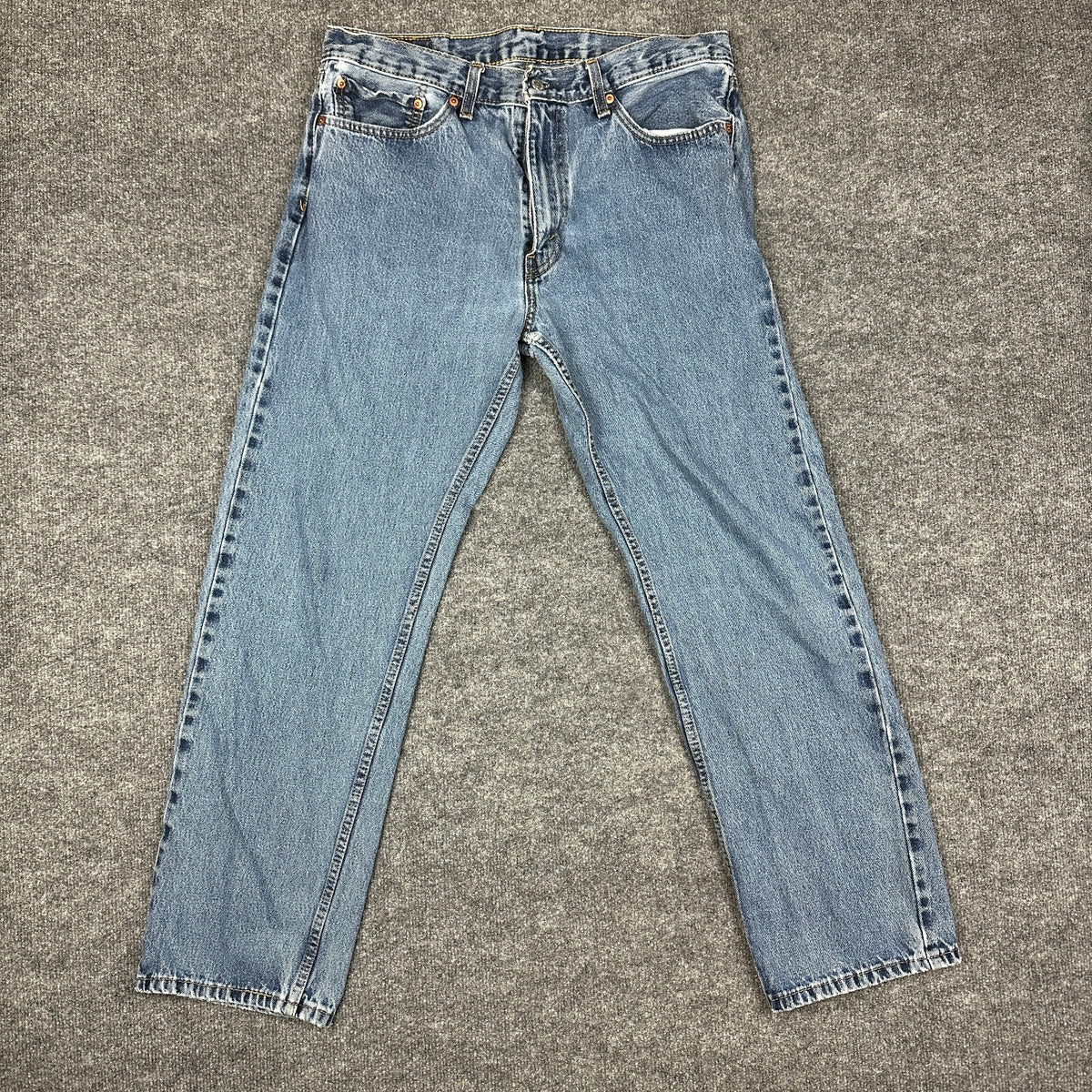Vintage Levi's 505 Mens 36x32 Blue Denim Jeans