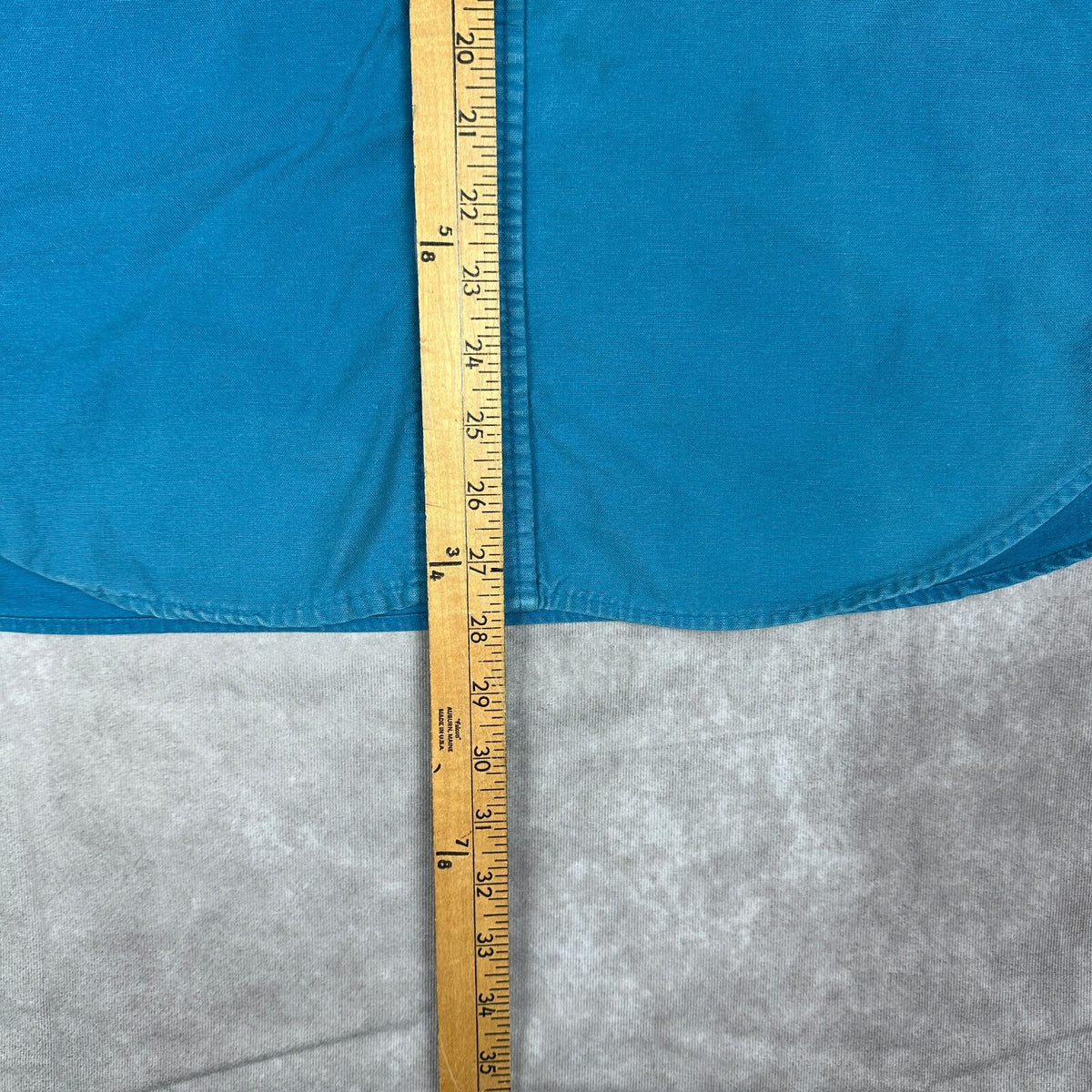 Vintage Woolrich Chamois Shirt Made in USA Teal Button Up