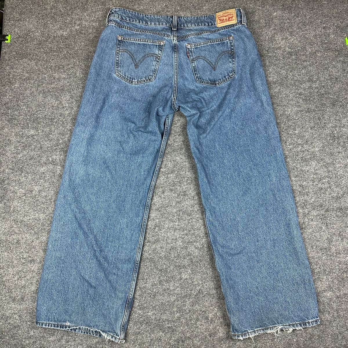 Vintage Levi's Jeans Mens 33x32 Blue Baggy Superlow