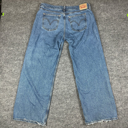 Vintage Levi's Jeans Mens 33x32 Blue Baggy Superlow