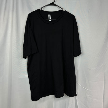 NWT Royal Apparel Men's 2XL Black T-Shirt Lot of 7 USA Made