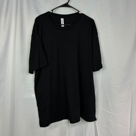 NWT Royal Apparel Men's 2XL Black T-Shirt Lot of 7 USA Made