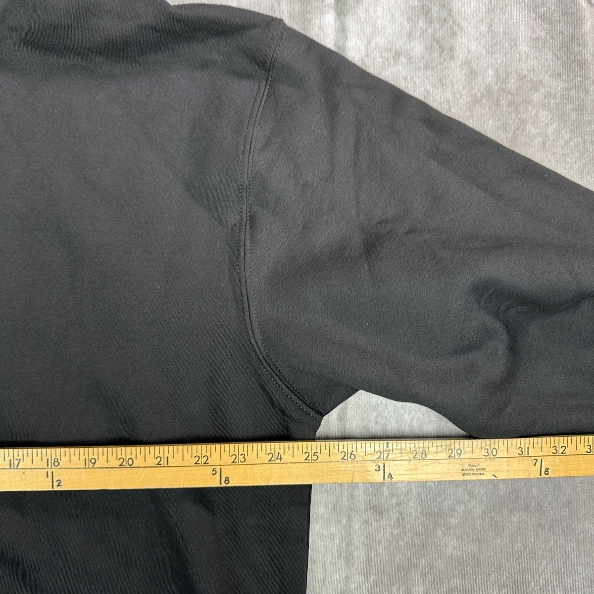 NWT Bayside Mens XL Black Hoodie Casual Sweatshirt USA Made