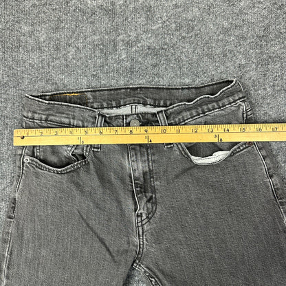 Vintage Levi's 512 Mens 32x32 Gray Slim Fit Jeans