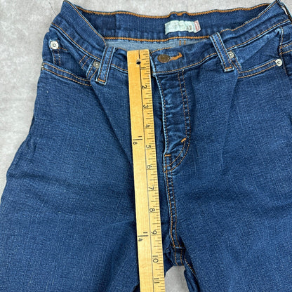 Levis 512 Perfectly Slimming Bootcut Jeans Womens 8M Blue