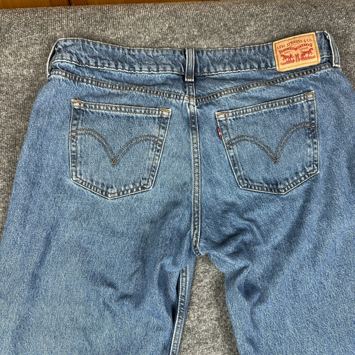 Vintage Levi's Jeans Mens 33x32 Blue Baggy Superlow